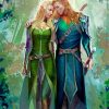 elf-king-and-queen-paint-by-numbers