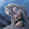 girl-and-grey-wolf-paint-by-number