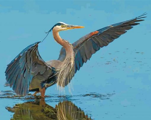great-blue-heron-bird-paint-by-number