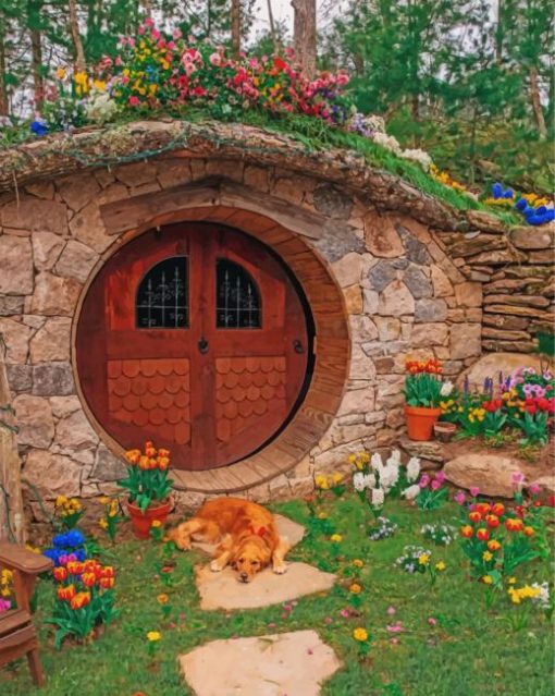 hobbit-hole-and-flower-paint-by-number