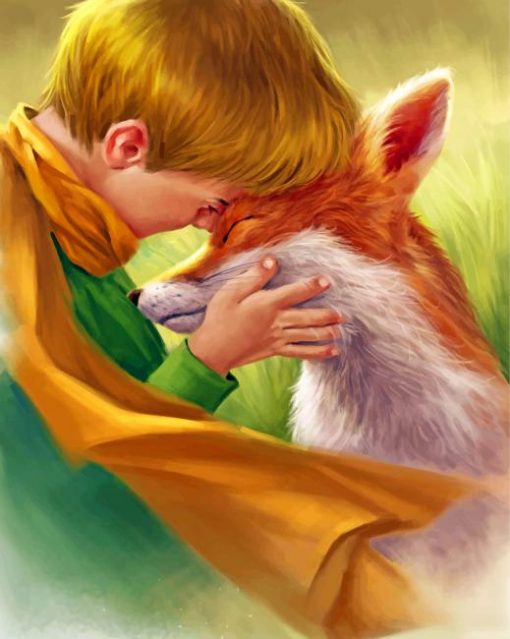 little-prince-with-his-fox-paint-by-numbers