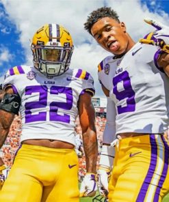 lsu-tiger-players-paint-by-number