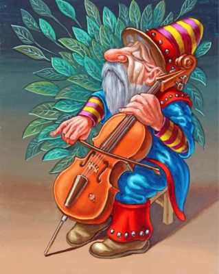 Musicians Dwarf Paint By Number Num Paint Kit