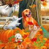 pets-enjoying-the-fall-paint-by-number
