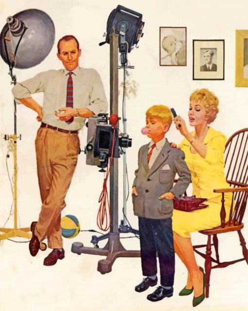 photo-shoot-Norman-Rockwell-paint-by-number