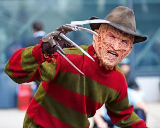 scary-freddy-krueger-paint-by-numbers
