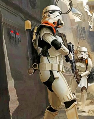 Stormtrooper Paint By Number Num Paint Kit