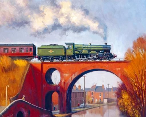 vintage-arch-bridge-railway-paint-by-numbers