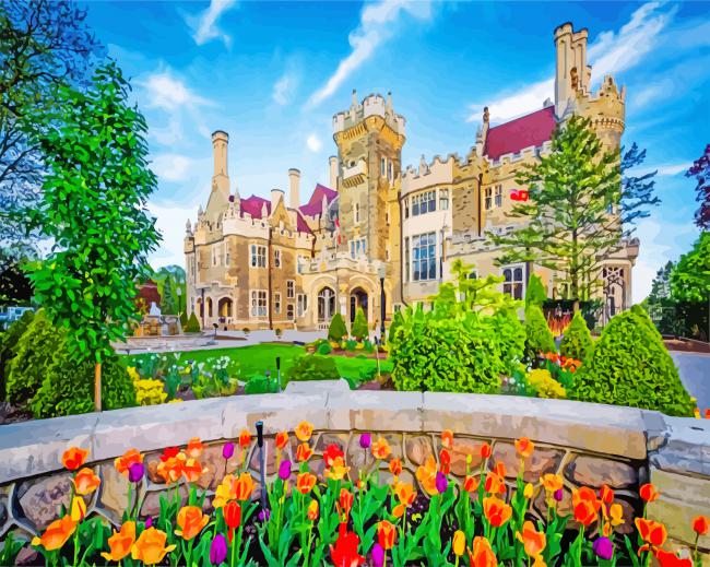 Casa-Loma-tornoto-canada-paint-by-numbers