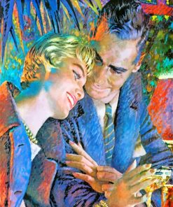 abstract-vintage-couple-paint-by-number