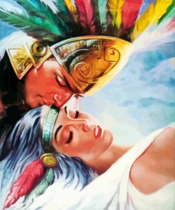 aztec-couple-paint-by-number