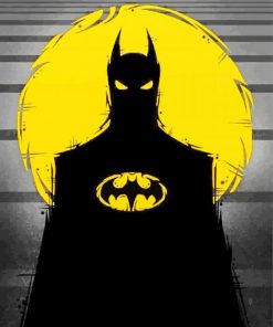 batmas-silhouette-paint-by-number