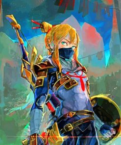 breath-of-the-wild-sheik-paint-by-numbers