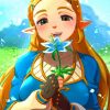 breath-of-the-wild-zelda-paint-by-number