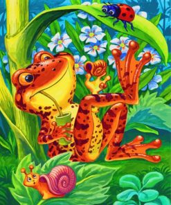 chilling-frog-paint-by-numbers