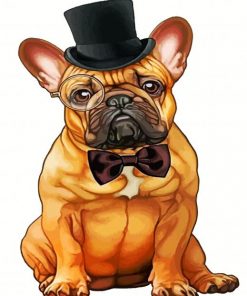 classy-Bulldog-paint-by-number