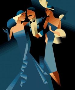 classy-man-dancing-with-his-ladies-paint-by-number