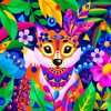 colorful-fox-paint-by-number