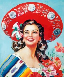 cool-beautiful-mexican-woman-paint-by-numbers