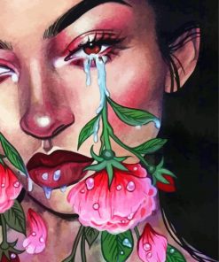crying-flowers-paint-by-numbers