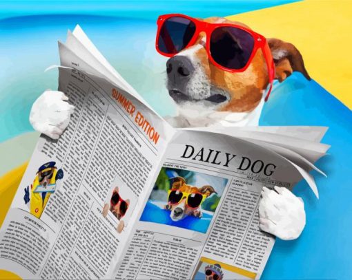 dog-reading-newspaper-paint-by-number