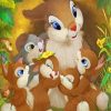 dorablle-rabbit-family-paint-by-number