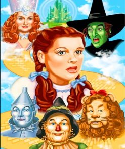 dorothy-and-the-wizard-of-oz-paint-by-numbers