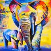 elphant-family-paint-by-number