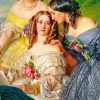 empress-eugenie-surrounded-by-her-ladies-in-waiting-paint-by-number