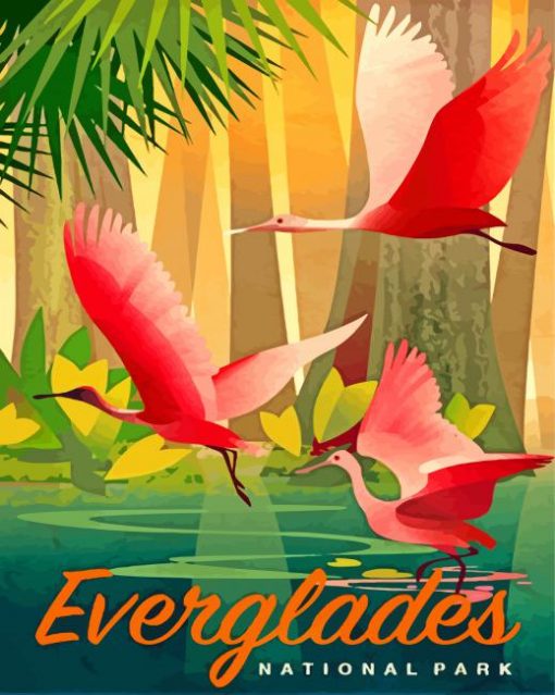 everglades-national-park-paint-by-numbers