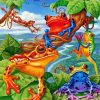 frogs-paint-by-numbers