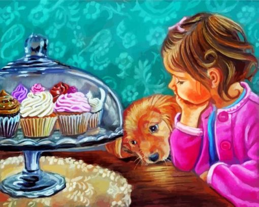 girl-and-dog-paint-by-number