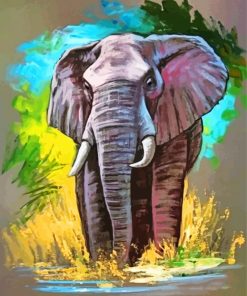 indian-elephant-paint-by-number