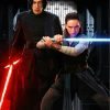 kylo-ren-and-rey-star-wars-Paint-by-bumbers