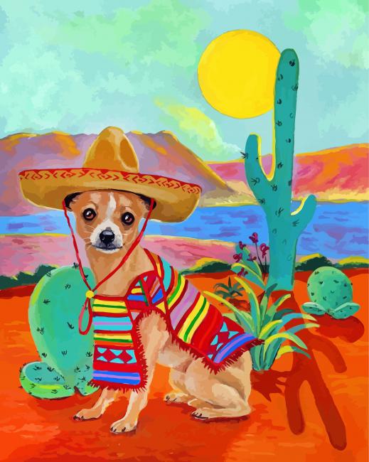 mexican-chihuahua-paint-by-number