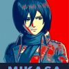 mikasa-attack-on-titan-paint-by-numbers