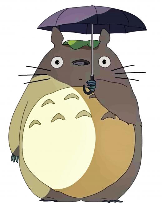 My Neighbor Totoro Paint By Number Numpaint Paint By Numbers