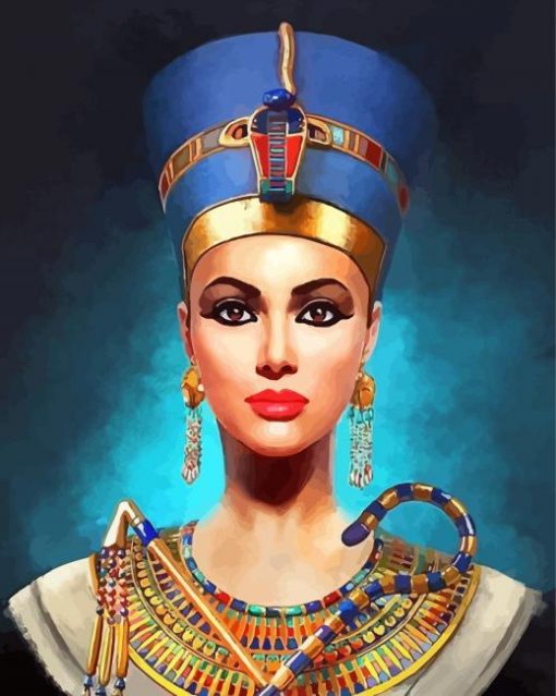 Nefertiti Egypt Queen - Paint By Number - Num Paint Kit