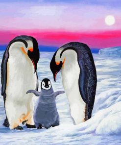penguins-family-paint-by-numbers