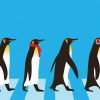 penguins-walking-paint-by-numbers