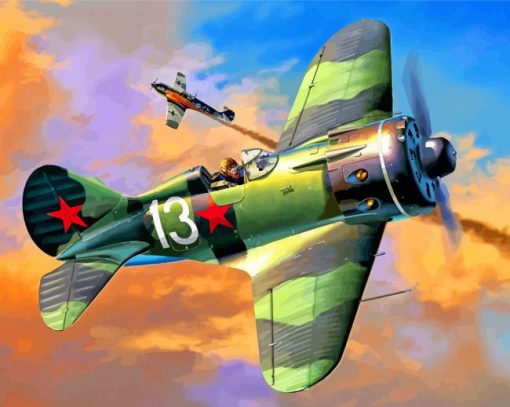 polikarpov-i-16-type-24-rata-paint-by-numbers