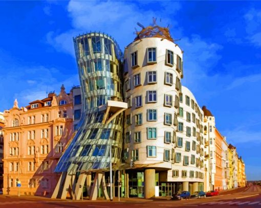 prague-dancing-house-paint-by-number