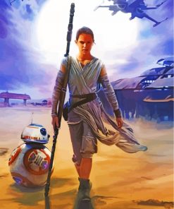 rey-star-wars-movie-Paint-by-bumbers