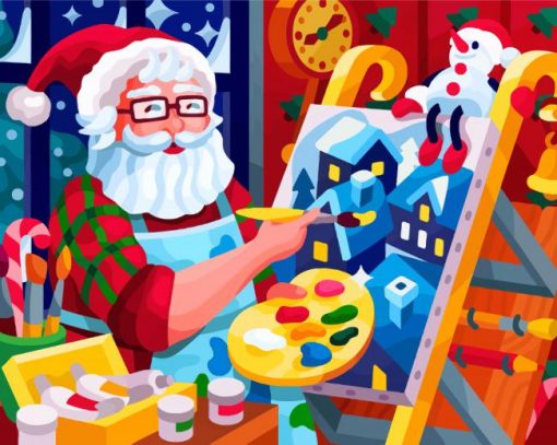 santa-painting-paint-by-numbers