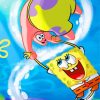 spongbob-and-his-friend-paint-by-number