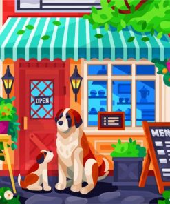st-bernard-paint-by-numbers