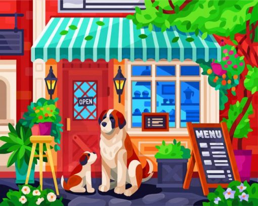 st-bernard-paint-by-numbers
