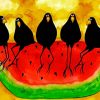 the-crows-on-the-watermelon-paint-by-numbers