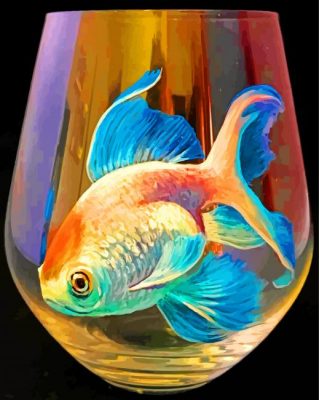 Tropical Fish - Paint By Number - Num Paint Kit