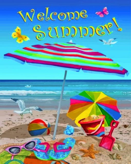 welcome-summer-paint-by-number